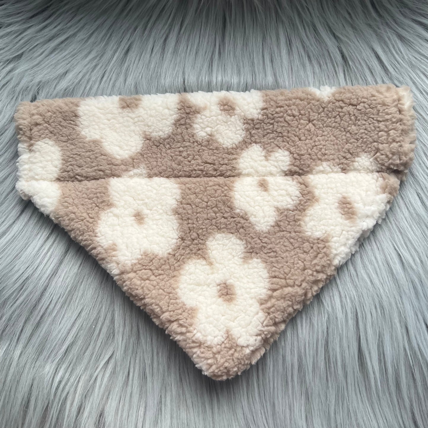 Flower (Teddy Fleece) Bandanas
