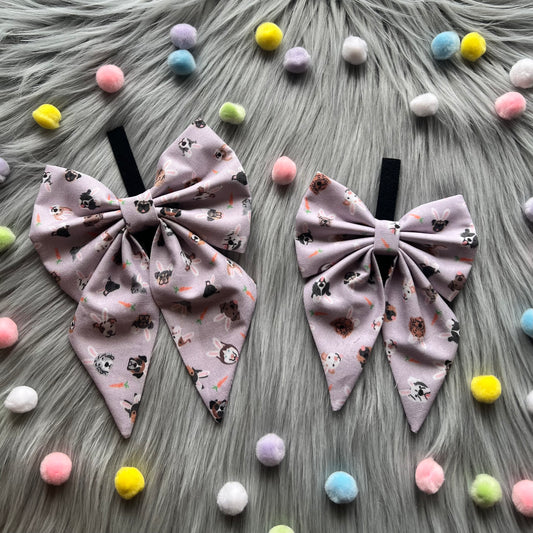 Easter Dogs Bandanas and Bows