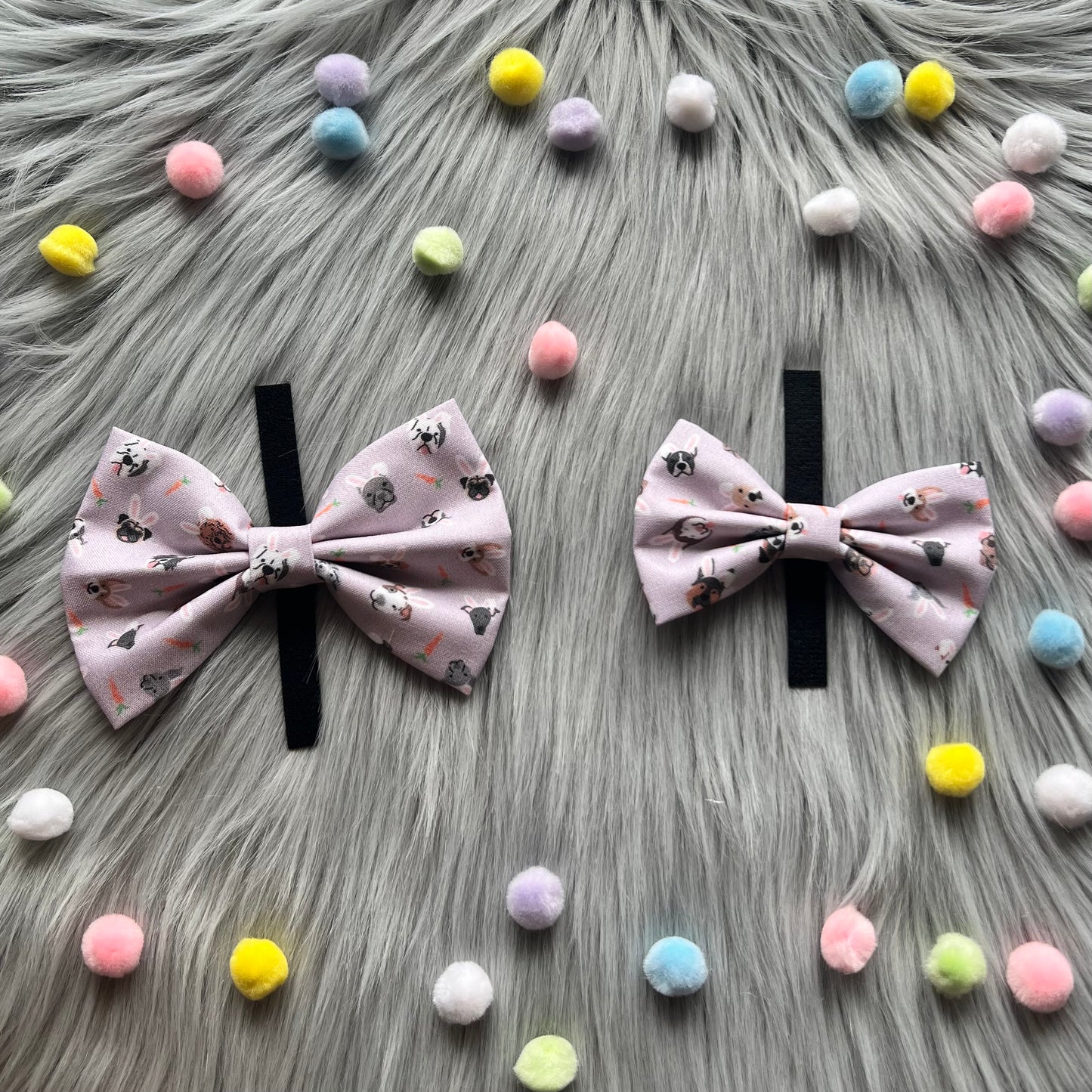 Easter Dogs Bandanas and Bows