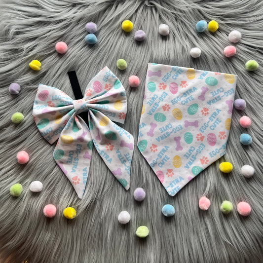 "EGG-STRA Cute" Bandanas and Bows