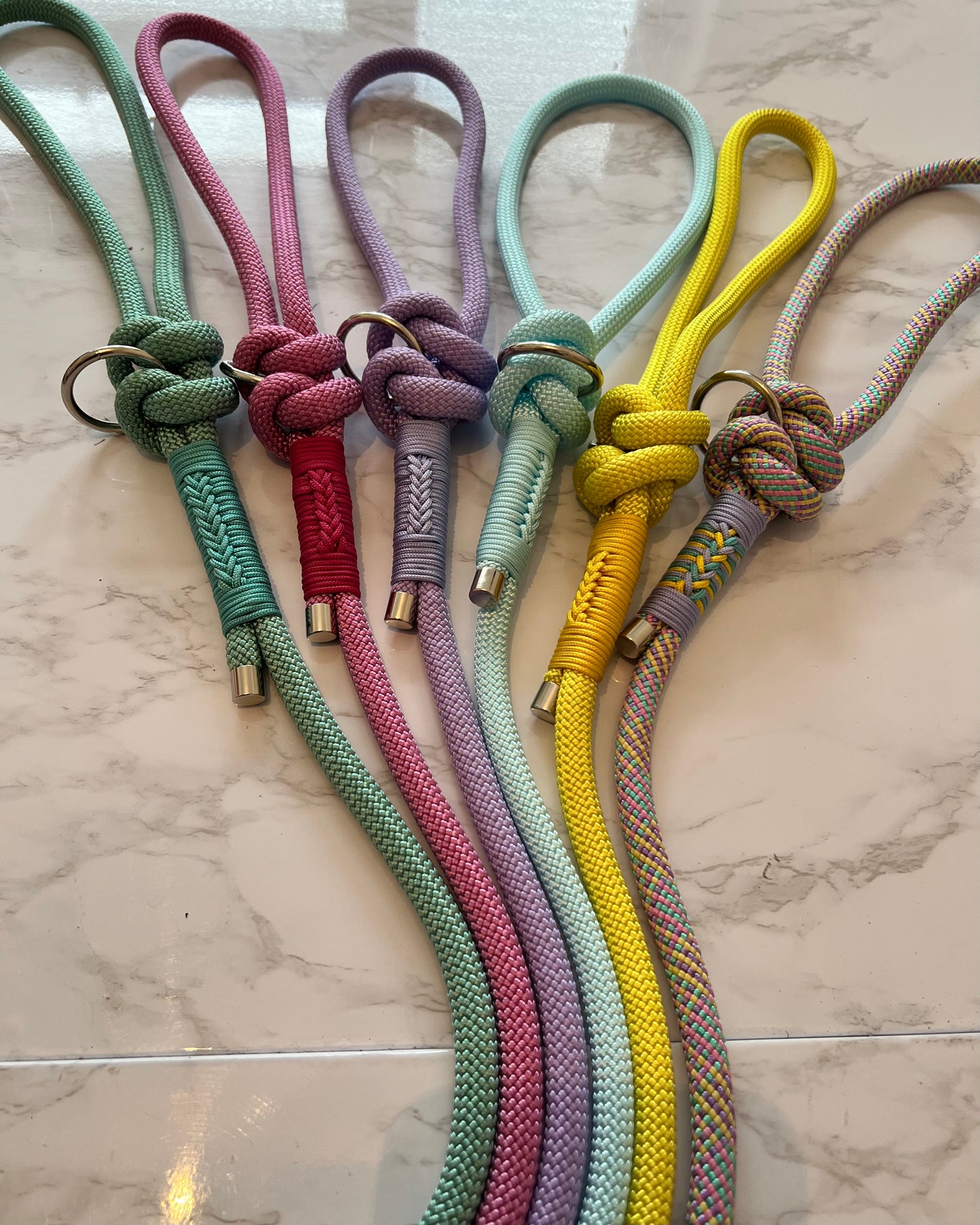 Baby Blue Rope Leads