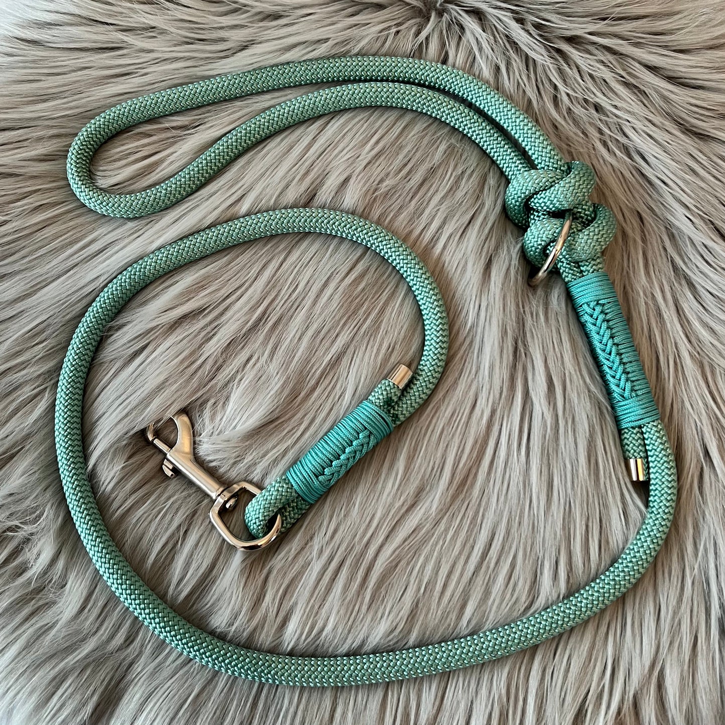 Sea Green Rope Leads