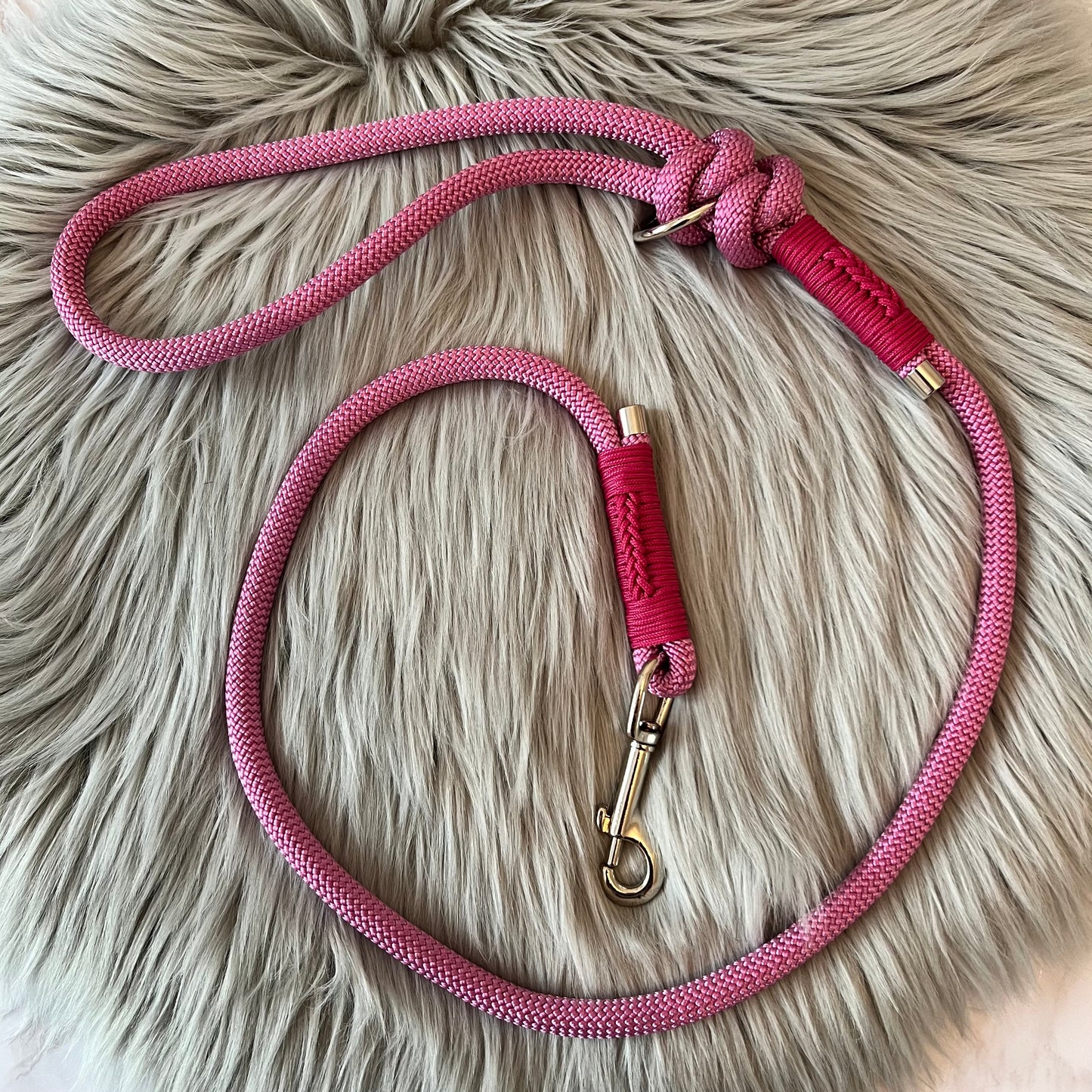 Baby Pink Rope Leads