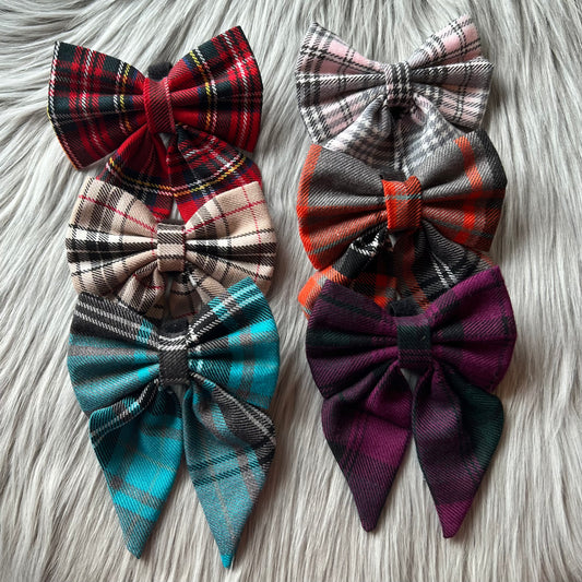 Tartan Sailor Bows