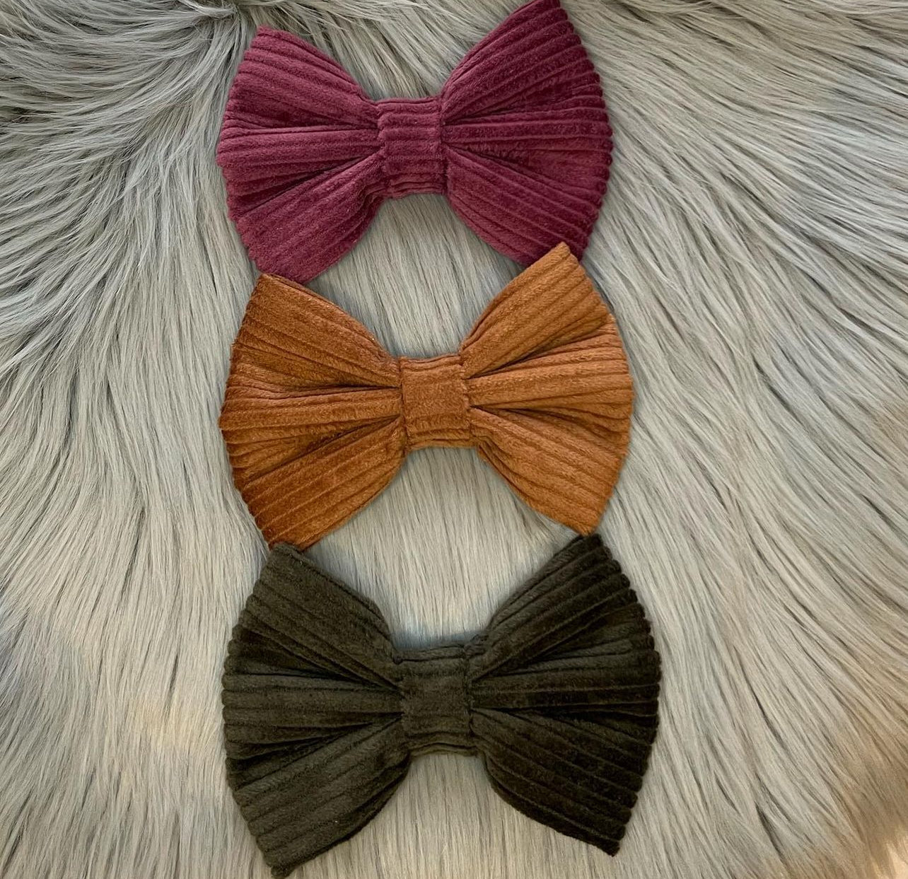 Burgundy Jumbo Bowties