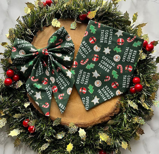 Cookie Taster Bandanas and Bows