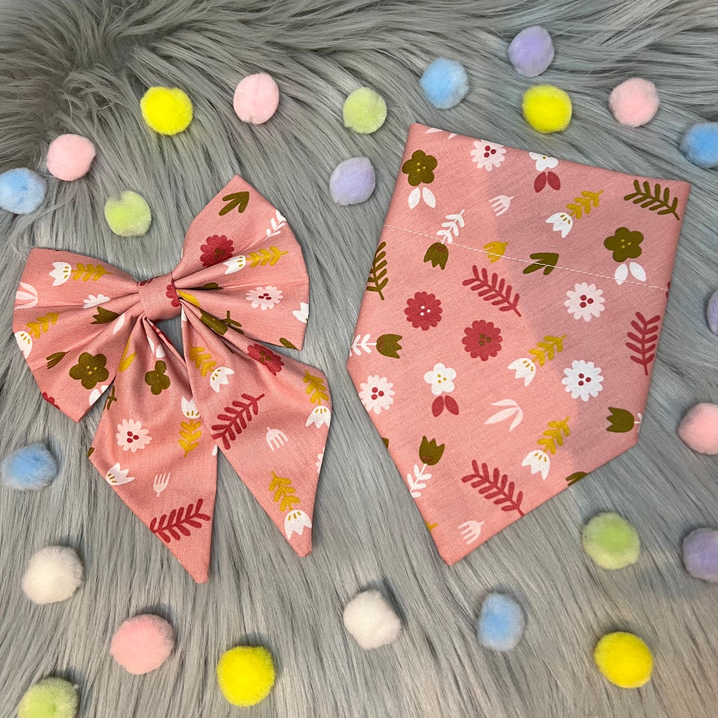 Spring Time Bloom Bandanas and Bows