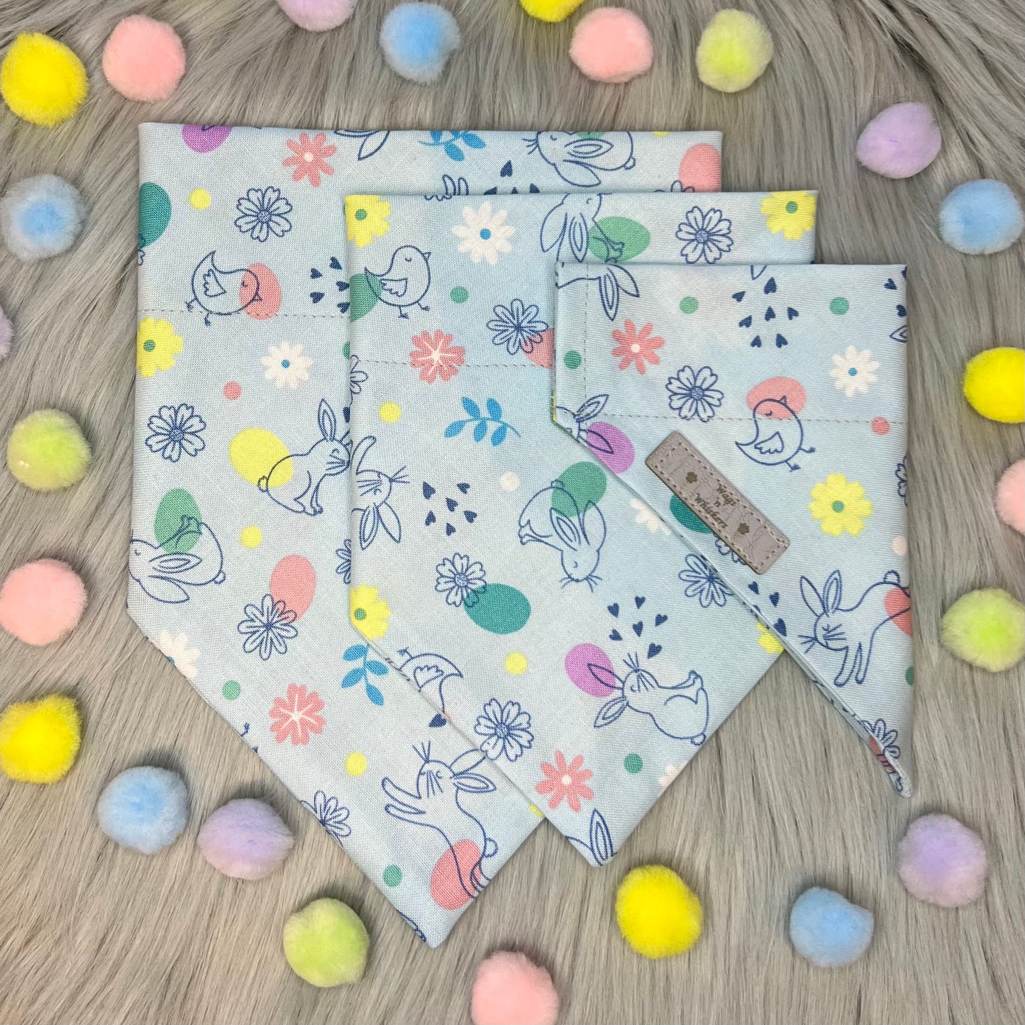 Blue Spring Bandanas