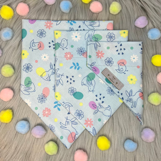 Blue Spring Bandanas