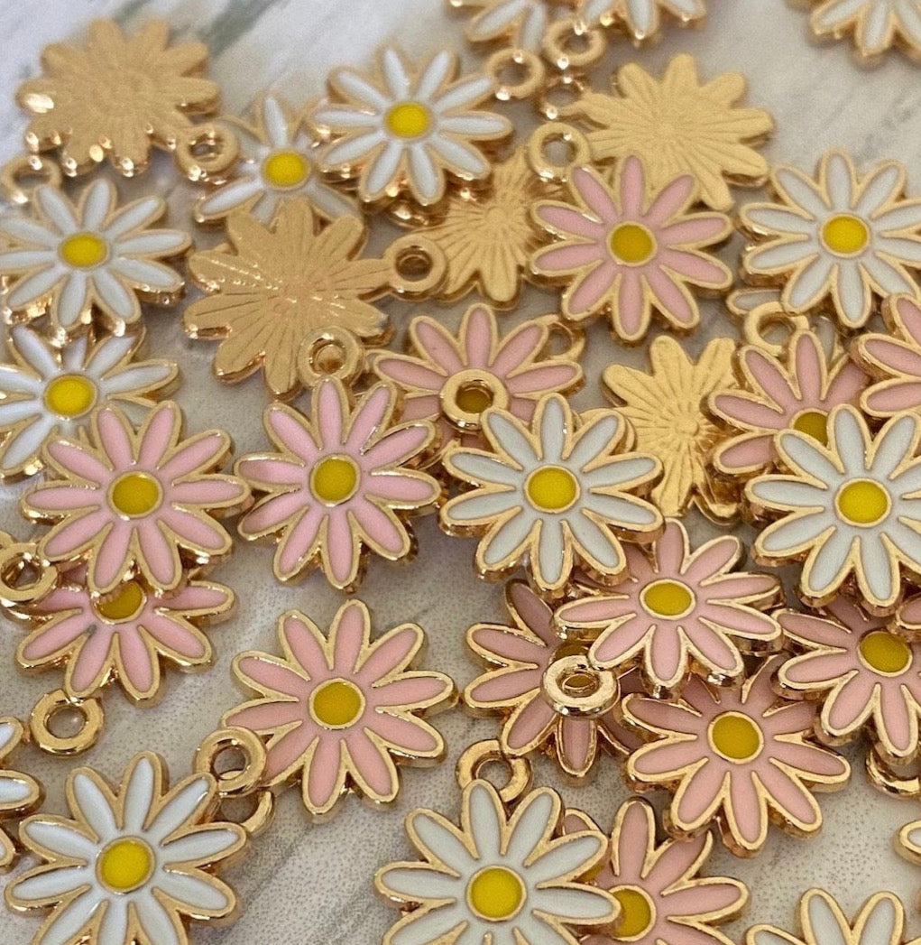 Daisy Collar Charm