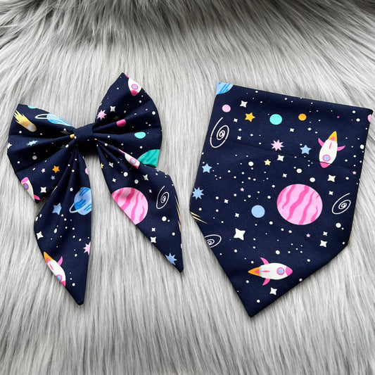 Into the Galaxy Bandanas and Bows