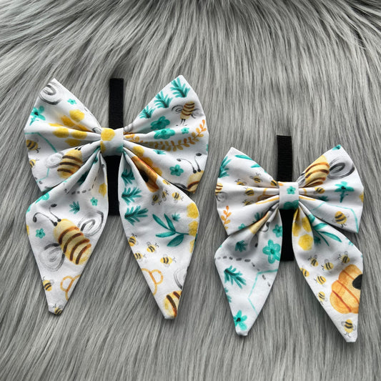 Summer Bees Bandanas and Bows